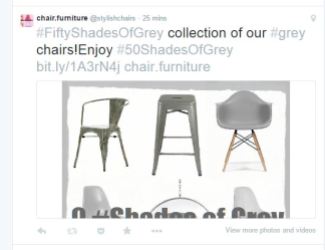 50 Shades of grey TWITTER